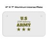 4 X 7 Aluminum License Plate  Thumbnail