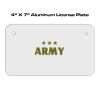 4 X 7 Aluminum License Plate  Thumbnail