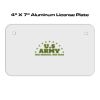 4 X 7 Aluminum License Plate  Thumbnail