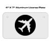 4 X 7 Aluminum License Plate  Thumbnail
