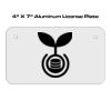 4 X 7 Aluminum License Plate  Thumbnail
