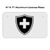 4 X 7 Aluminum License Plate  Thumbnail