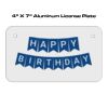 4 X 7 Aluminum License Plate  Thumbnail