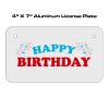 4 X 7 Aluminum License Plate  Thumbnail
