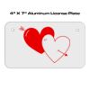 4 X 7 Aluminum License Plate  Thumbnail