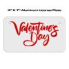 4 X 7 Aluminum License Plate  Thumbnail