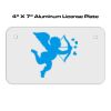 4 X 7 Aluminum License Plate  Thumbnail