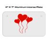 4 X 7 Aluminum License Plate  Thumbnail