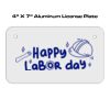 4 X 7 Aluminum License Plate  Thumbnail