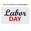 4 X 7 Aluminum License Plate  Thumbnail