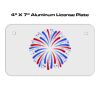 4 X 7 Aluminum License Plate  Thumbnail