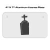 4 X 7 Aluminum License Plate  Thumbnail