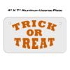 4 X 7 Aluminum License Plate  Thumbnail