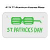 4 X 7 Aluminum License Plate  Thumbnail