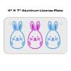 4 X 7 Aluminum License Plate  Thumbnail