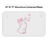 4 X 7 Aluminum License Plate  Thumbnail