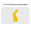 4 X 7 Aluminum License Plate  Thumbnail