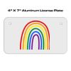 4 X 7 Aluminum License Plate  Thumbnail
