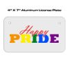 4 X 7 Aluminum License Plate  Thumbnail