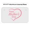 4 X 7 Aluminum License Plate  Thumbnail