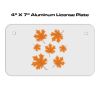 4 X 7 Aluminum License Plate  Thumbnail