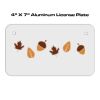 4 X 7 Aluminum License Plate  Thumbnail