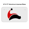4 X 7 Aluminum License Plate  Thumbnail