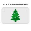 4 X 7 Aluminum License Plate  Thumbnail