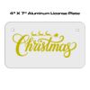 4 X 7 Aluminum License Plate  Thumbnail