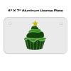4 X 7 Aluminum License Plate  Thumbnail