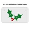 4 X 7 Aluminum License Plate  Thumbnail