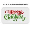4 X 7 Aluminum License Plate  Thumbnail