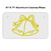 4 X 7 Aluminum License Plate  Thumbnail