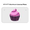 4 X 7 Aluminum License Plate  Thumbnail