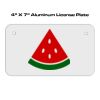 4 X 7 Aluminum License Plate  Thumbnail