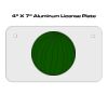 4 X 7 Aluminum License Plate  Thumbnail