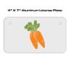 4 X 7 Aluminum License Plate  Thumbnail