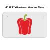 4 X 7 Aluminum License Plate  Thumbnail