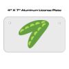 4 X 7 Aluminum License Plate  Thumbnail