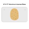 4 X 7 Aluminum License Plate  Thumbnail