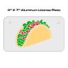4 X 7 Aluminum License Plate  Thumbnail
