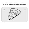 4 X 7 Aluminum License Plate  Thumbnail