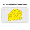 4 X 7 Aluminum License Plate  Thumbnail