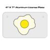 4 X 7 Aluminum License Plate  Thumbnail