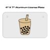 4 X 7 Aluminum License Plate  Thumbnail