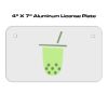 4 X 7 Aluminum License Plate  Thumbnail