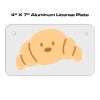 4 X 7 Aluminum License Plate  Thumbnail