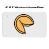4 X 7 Aluminum License Plate  Thumbnail