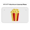 4 X 7 Aluminum License Plate  Thumbnail