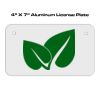 4 X 7 Aluminum License Plate  Thumbnail